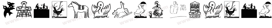 Childrens Darlings字体转换